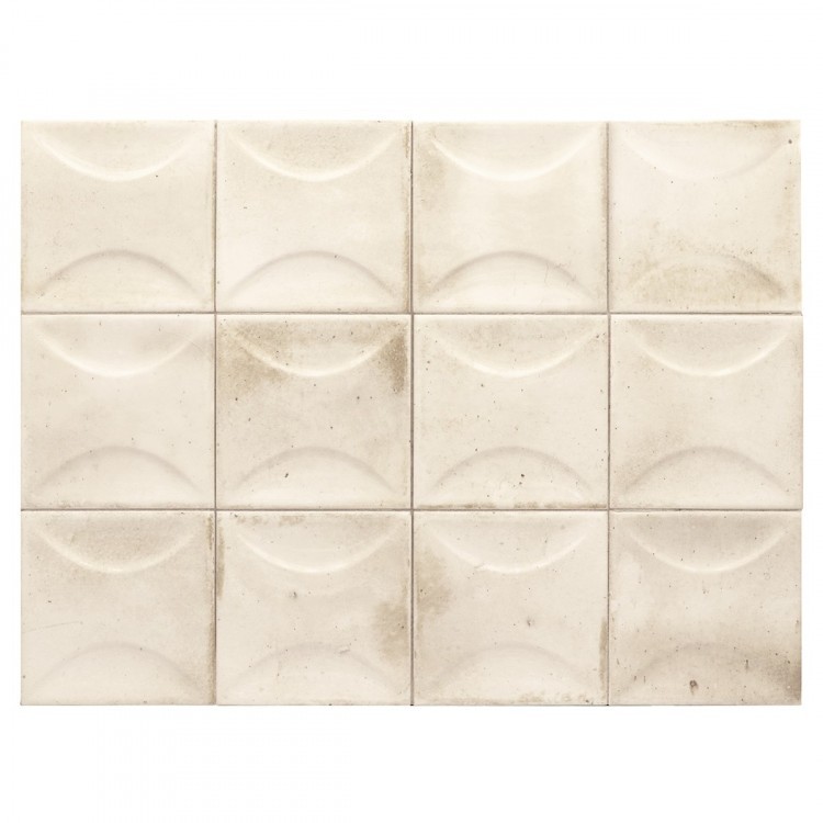 HANOI Arco White 10x10 cm EQUIPE płytka ceramiczna