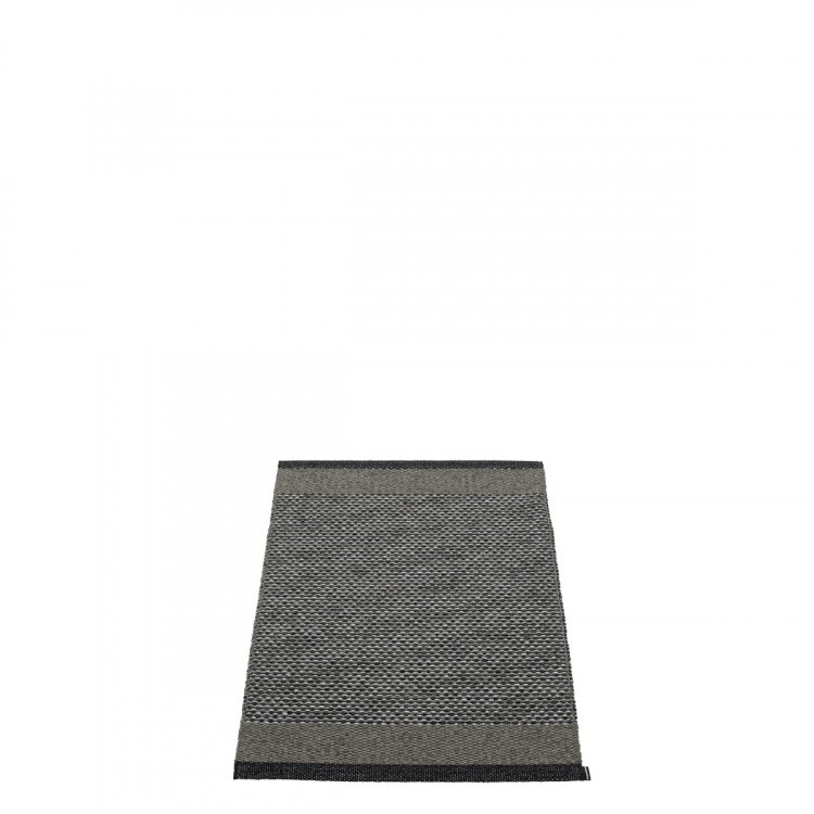EDIT Black Pappelina chodnik dywanowy