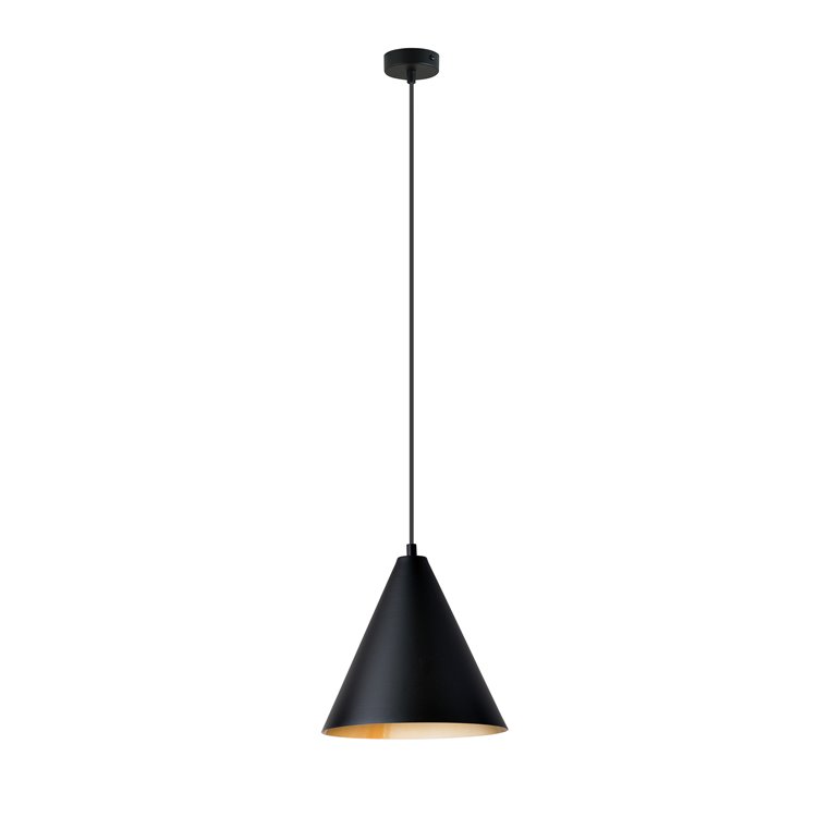 REBEL 1 BLACK/GOLD EMIBIG Lampa wisząca