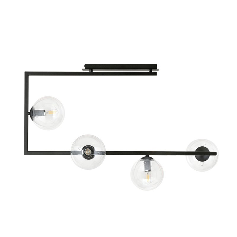 SOMA 4 BL TRANSPARENT EMIBIG Lampa sufitowa SOMA 4 BL TRANSPARENT EMIBIG Lampa sufitowa