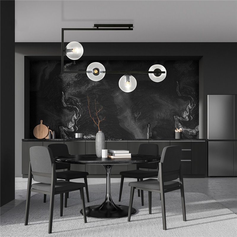 SOMA 4 BL TRANSPARENT EMIBIG Lampa sufitowa SOMA 4 BL TRANSPARENT EMIBIG Lampa sufitowa