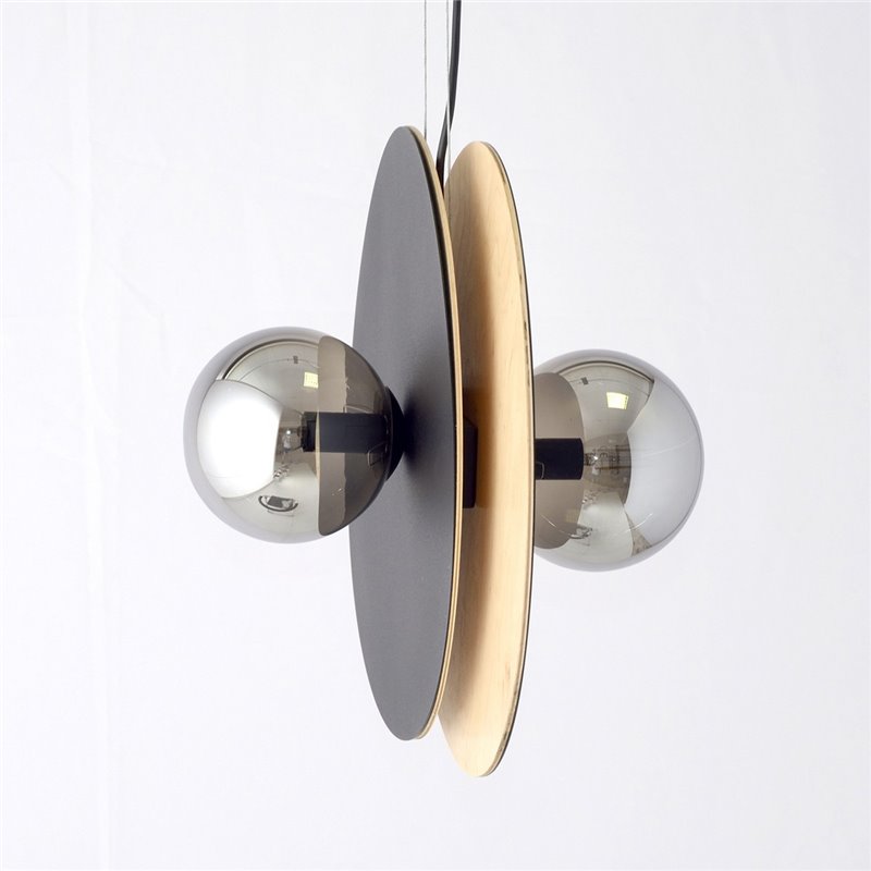 SOHO 2 BL GRAFIT EMIBIG Lampa wisząca SOHO 2 BL GRAFIT EMIBIG Lampa wisząca