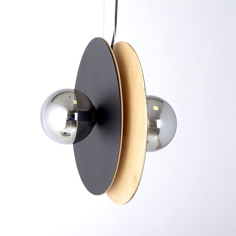 SOHO 2 BL GRAFIT EMIBIG Lampa wisząca SOHO 2 BL GRAFIT EMIBIG Lampa wisząca