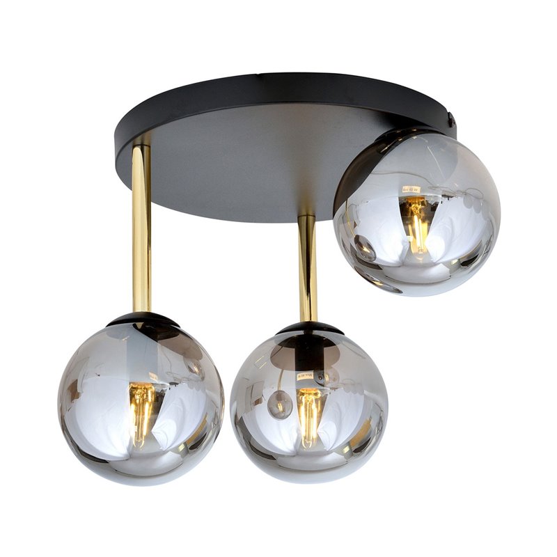 DOLCE 3 BL GRAFIT EMIBIG Lampa sufitowa DOLCE 3 BL GRAFIT EMIBIG Lampa sufitowa