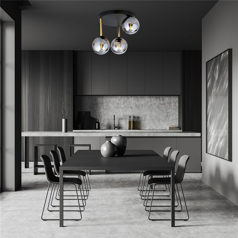 DOLCE 3 BL GRAFIT EMIBIG Lampa sufitowa DOLCE 3 BL GRAFIT EMIBIG Lampa sufitowa