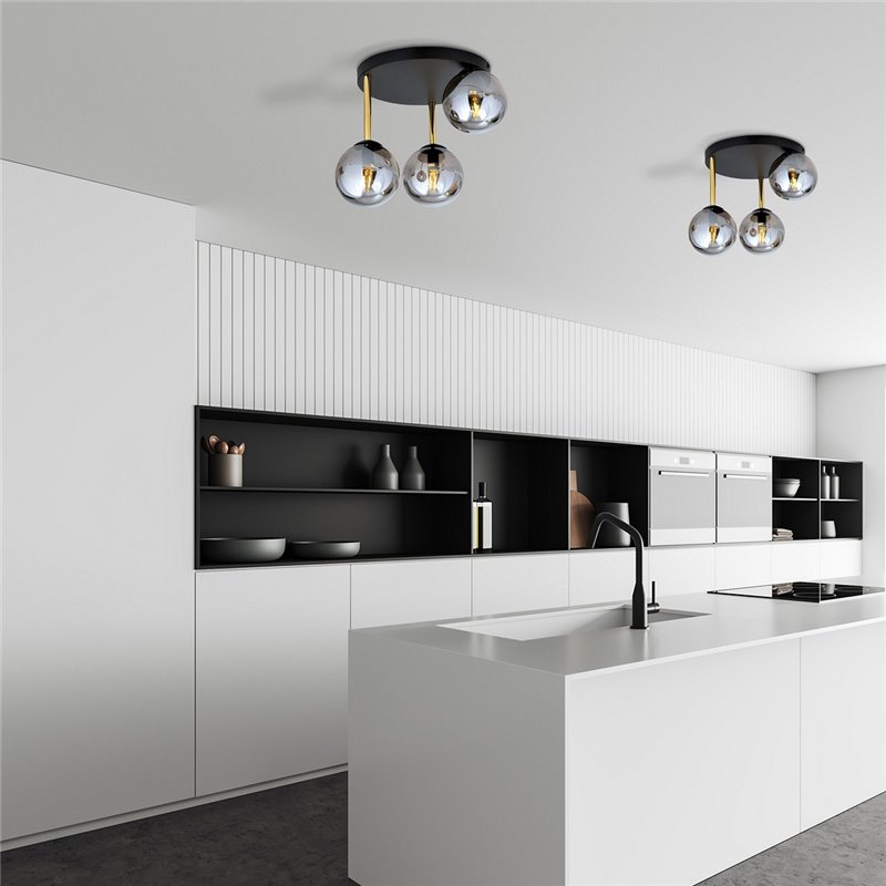 DOLCE 3 BL GRAFIT EMIBIG Lampa sufitowa DOLCE 3 BL GRAFIT EMIBIG Lampa sufitowa
