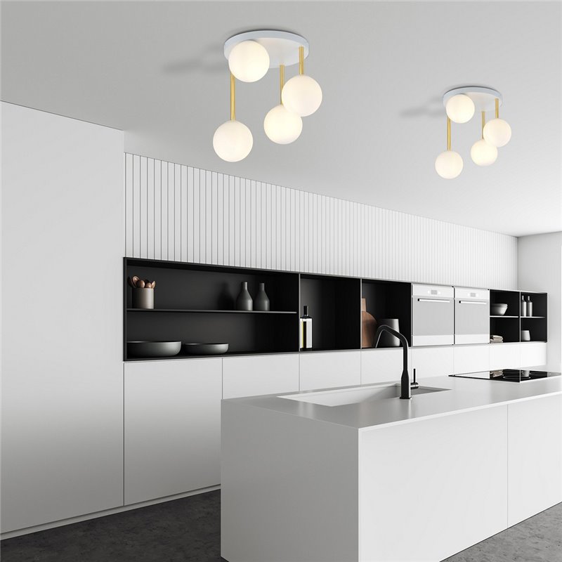DOLCE 4 WH OPAL EMIBIG Lampa sufitowa DOLCE 4 WH OPAL EMIBIG Lampa sufitowa