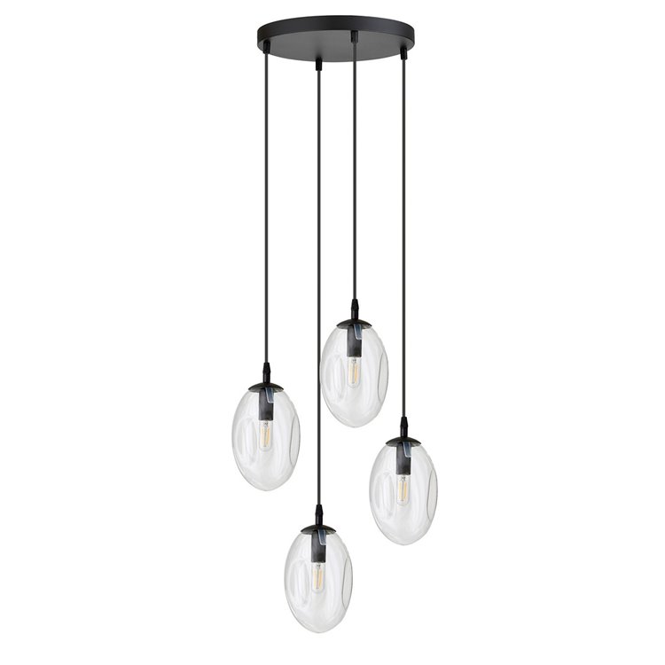 ASTRAL 4 BL PREMIUM TRANSPARENT EMIBIG Lampa wisząca