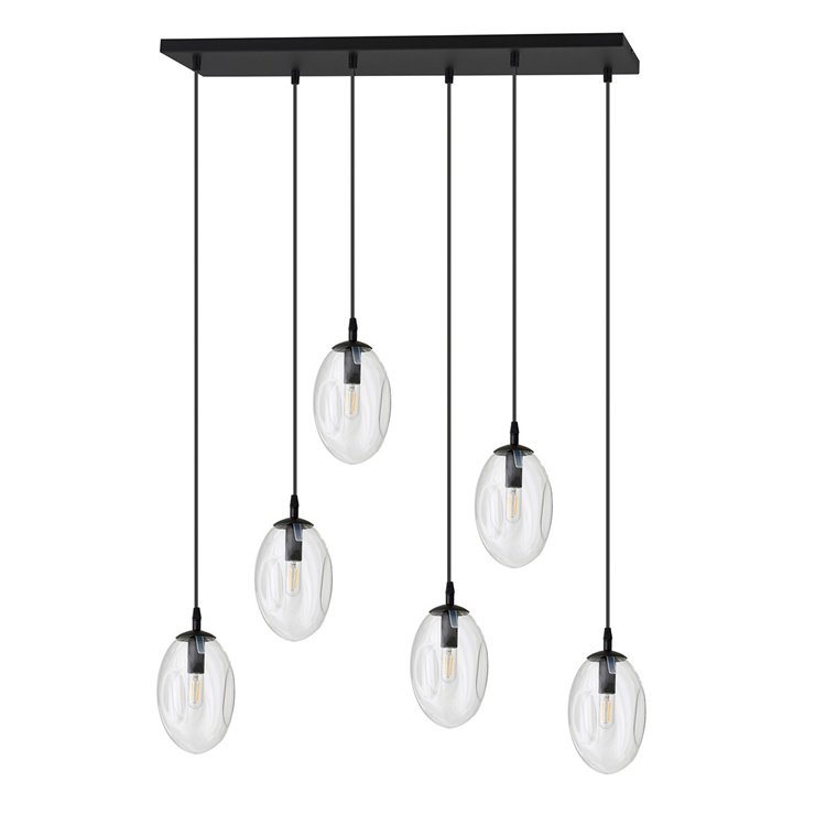 ASTRAL 6 BL TRANSPARENT EMIBIG Lampa wisząca