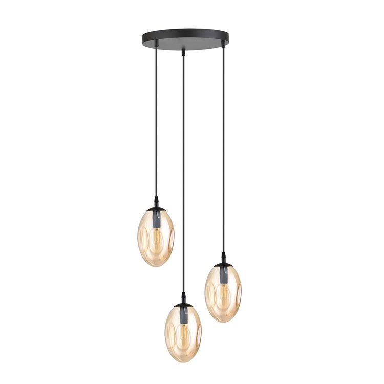 ASTRAL 3 BL PREMIUM MIODOWY EMIBIG Lampa wisząca