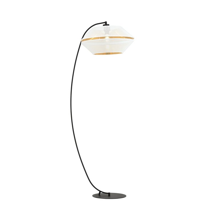 MALIA LP WHITE/GOLD EMIBIG Lampa podłogowa