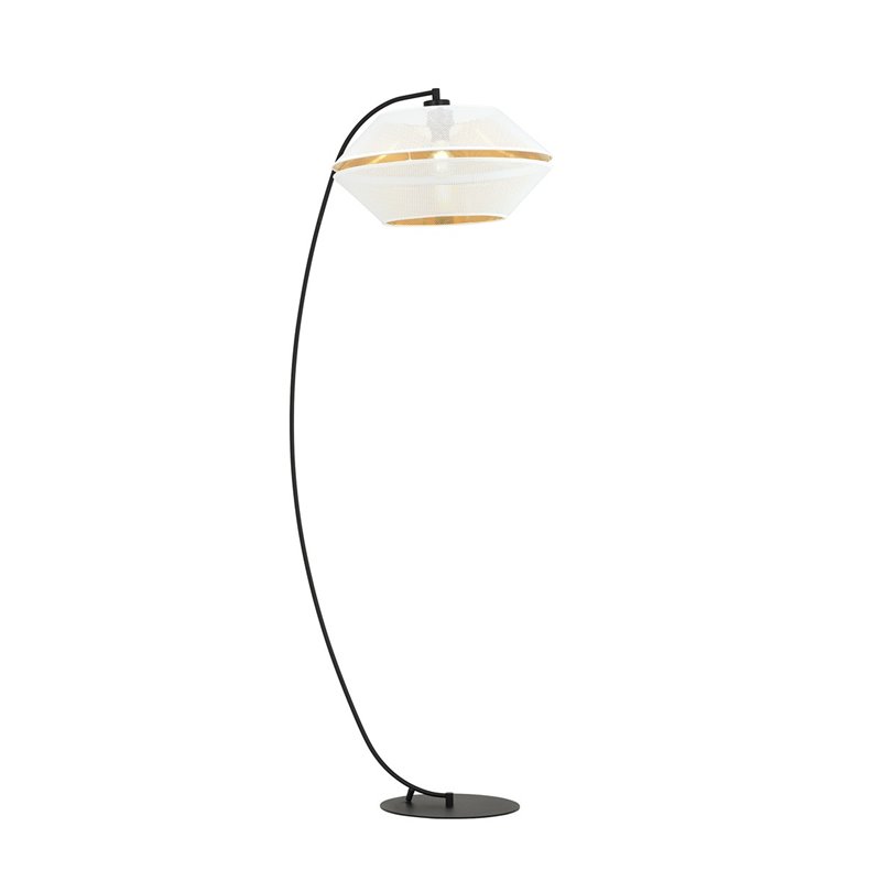 MALIA LP WHITE/GOLD EMIBIG Lampa podłogowa MALIA LP WHITE/GOLD EMIBIG Lampa podłogowa