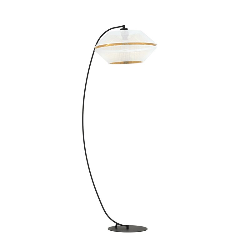 MALIA LP WHITE/GOLD EMIBIG Lampa podłogowa MALIA LP WHITE/GOLD EMIBIG Lampa podłogowa