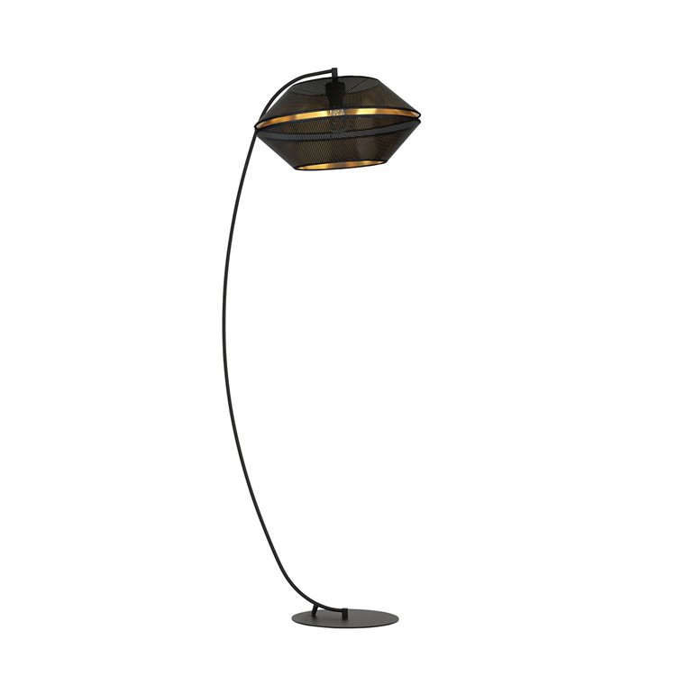 MALIA LP BLACK/GOLD EMIBIG Lampa podłogowa