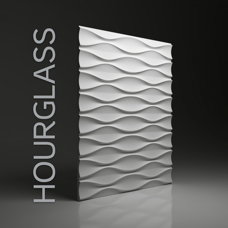 Hourglass DUNES panel ścienny 3D