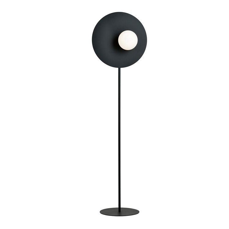 OSLO LP BLACK/OPAL EMIBIG Lampa podłogowa