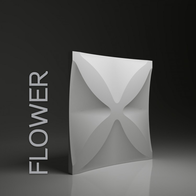 Flower DUNES panel ścienny 3D