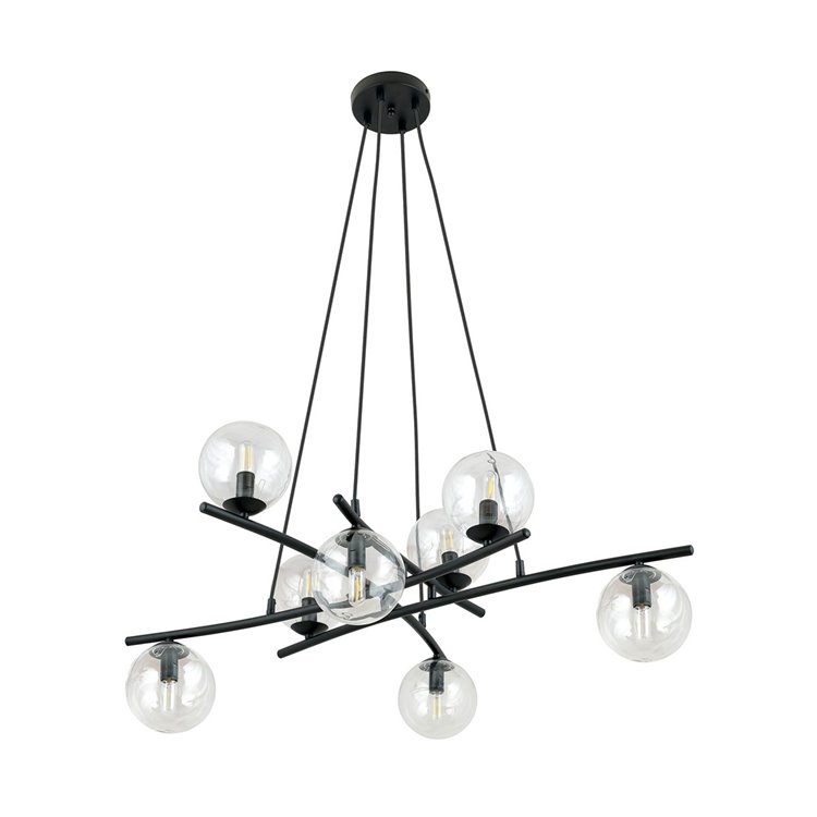 ESSA 8 TRANSPARENT EMIBIG Lampa wisząca