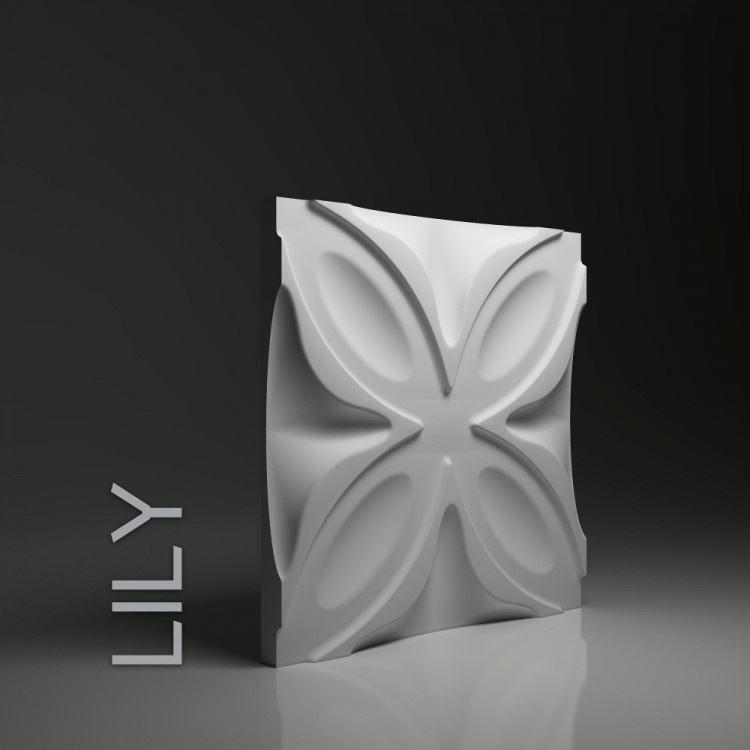 Lily DUNES panel ścienny 3D