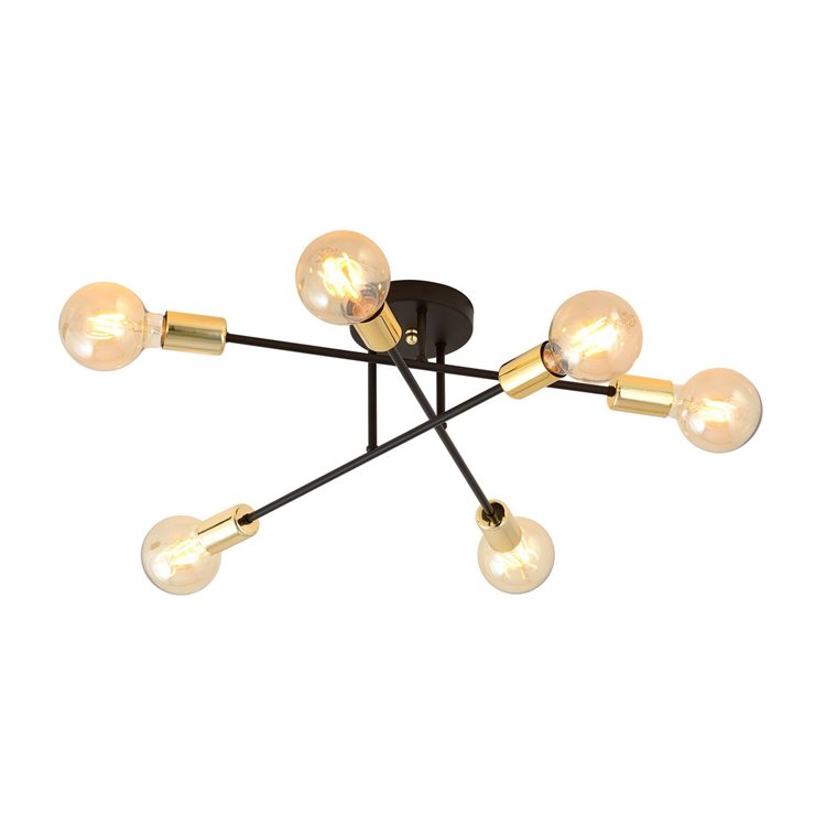 VEKEN 6B GOLD EMIBIG Lampa sufitowa