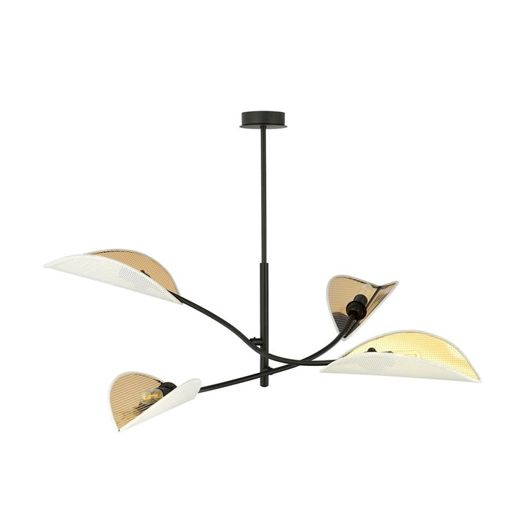 LOTUS 4 WHITE/GOLD EMIBIG Lampa sufitowa