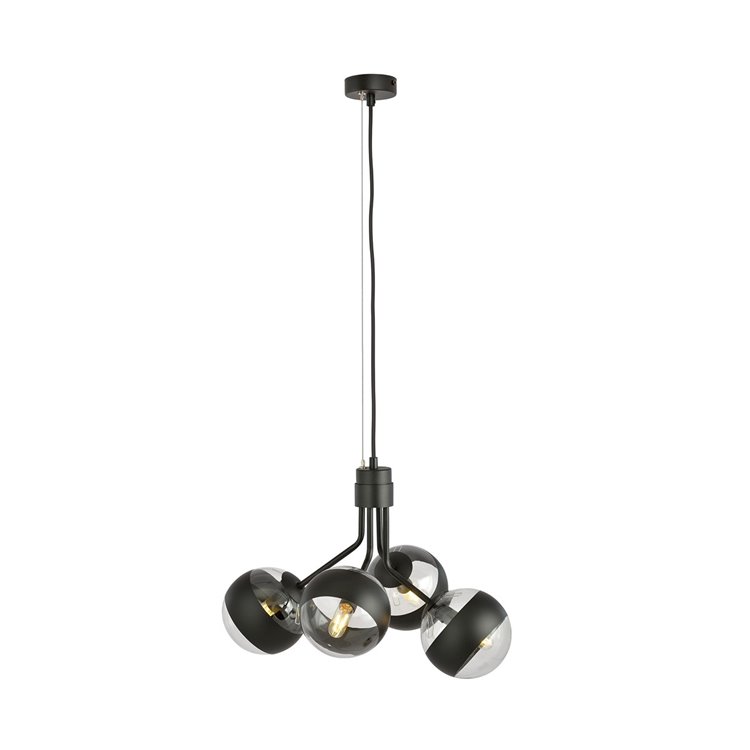 NOVA 4 BLACK/STRIPE EMIBIG Lampa wisząca