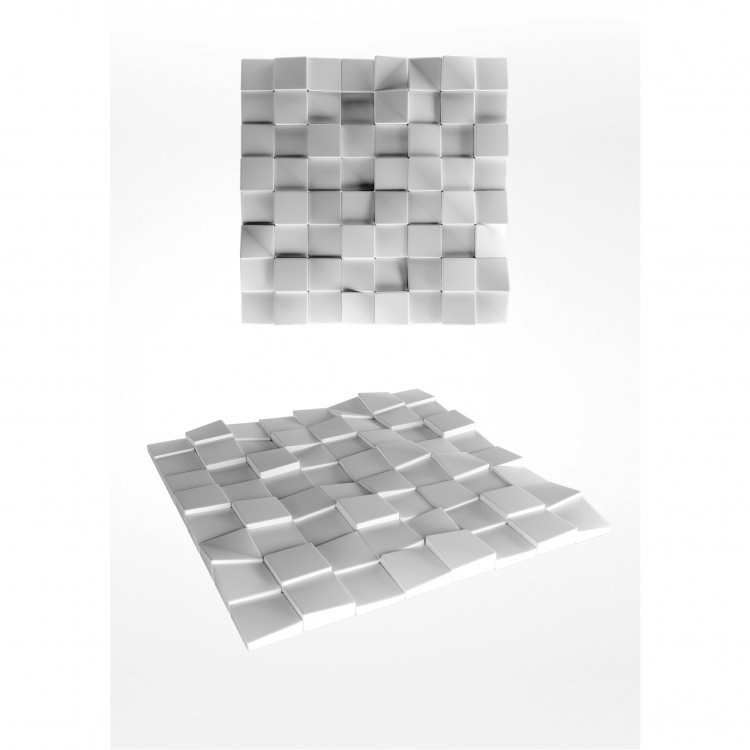 Quadrat Panel ścienny 3D ARTPANEL