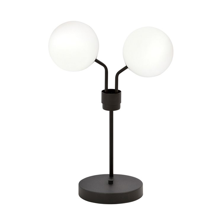 NOVA LN2 BLACK/OPAL EMIBIG Lampa stołowa