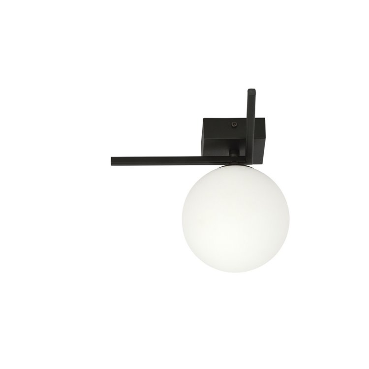 IMAGO 1G BLACK/OPAL EMIBIG Lampa sufitowa