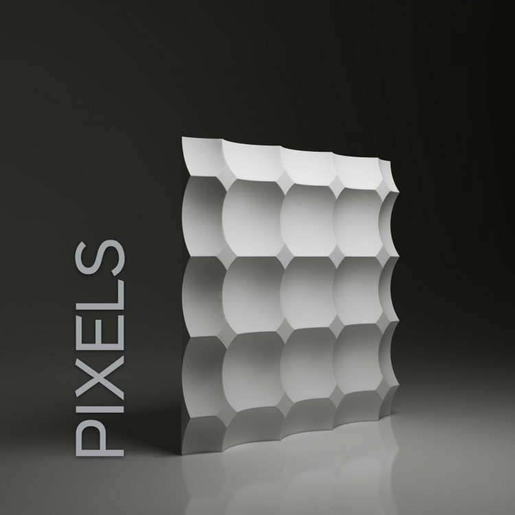 Pixels DUNES panel ścienny 3D