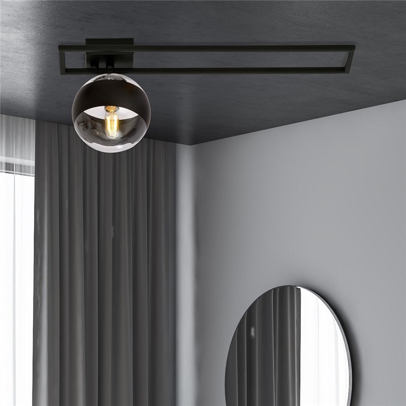 IMAGO 1C BLACK/STRIPE EMIBIG Lampa sufitowa IMAGO 1C BLACK/STRIPE EMIBIG Lampa sufitowa