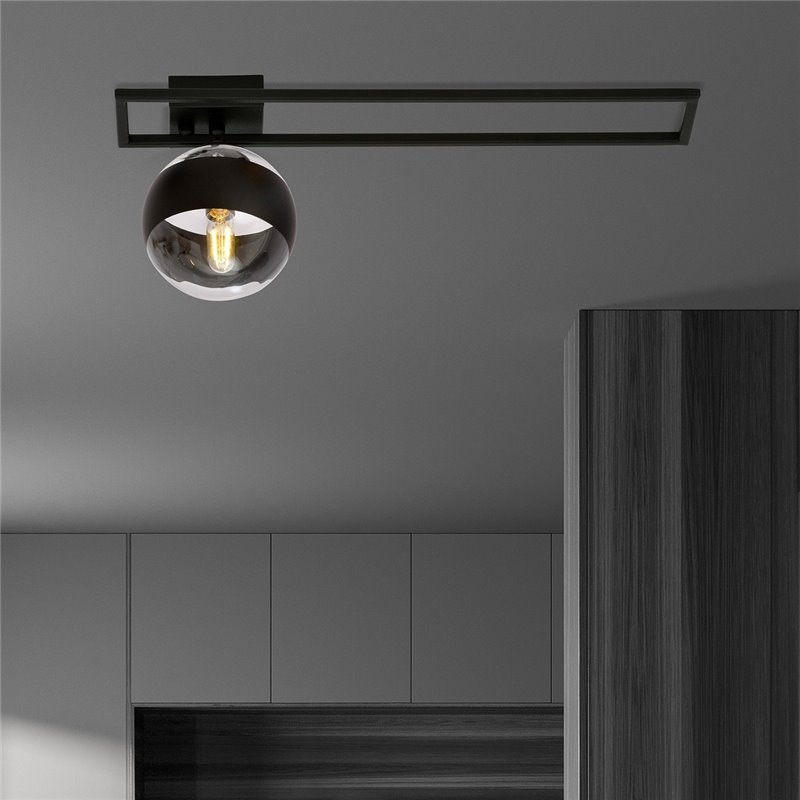 IMAGO 1C BLACK/STRIPE EMIBIG Lampa sufitowa IMAGO 1C BLACK/STRIPE EMIBIG Lampa sufitowa