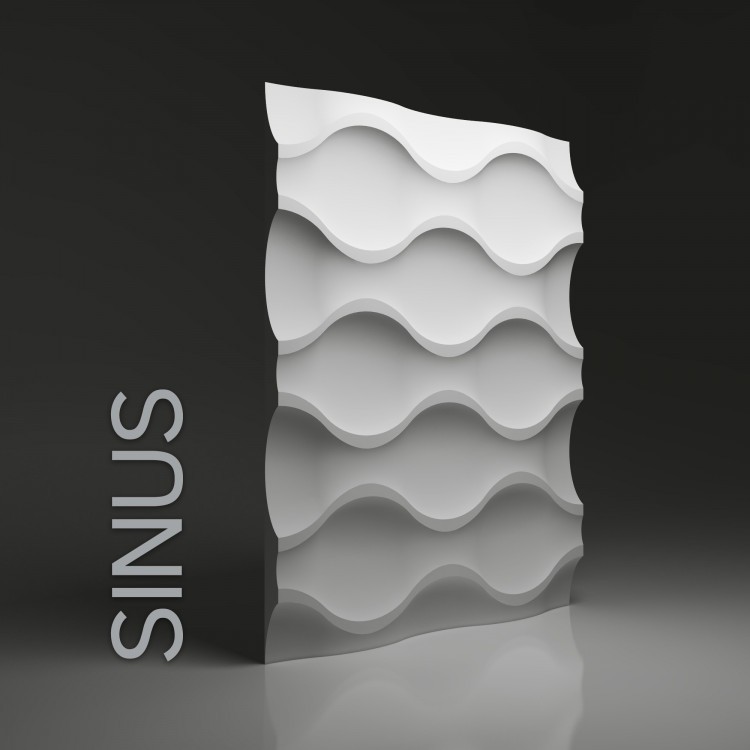 Sinus DUNES panel ścienny 3D