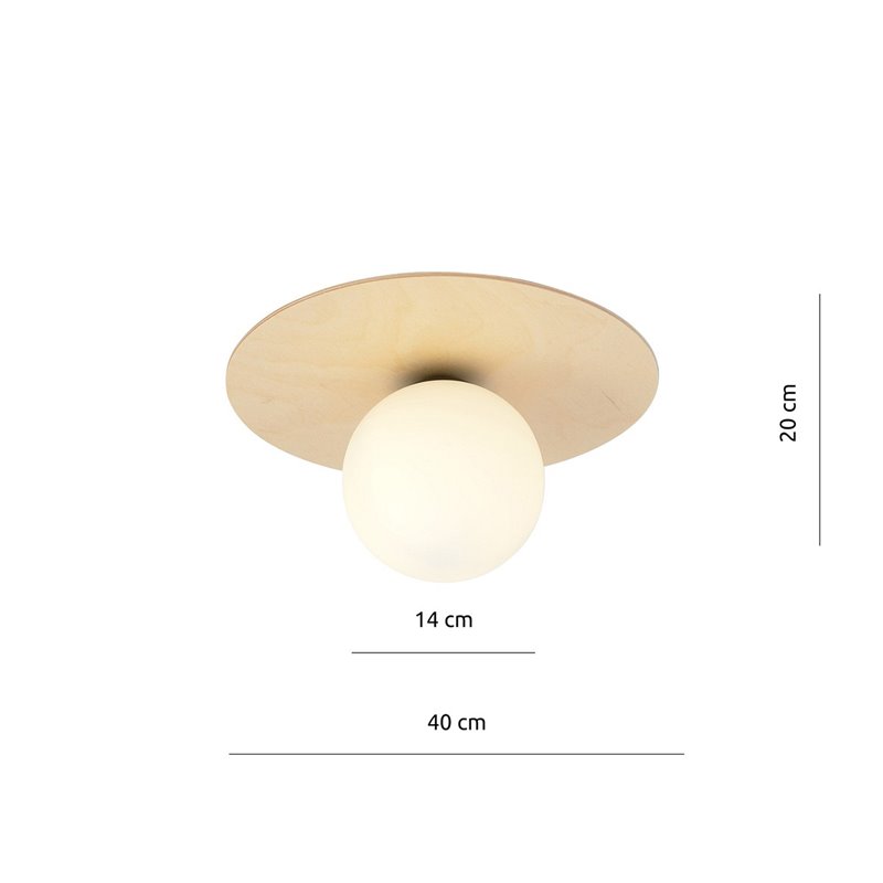 KENZO 1B EMIBIG Lampa sufitowa KENZO 1B EMIBIG Lampa sufitowa