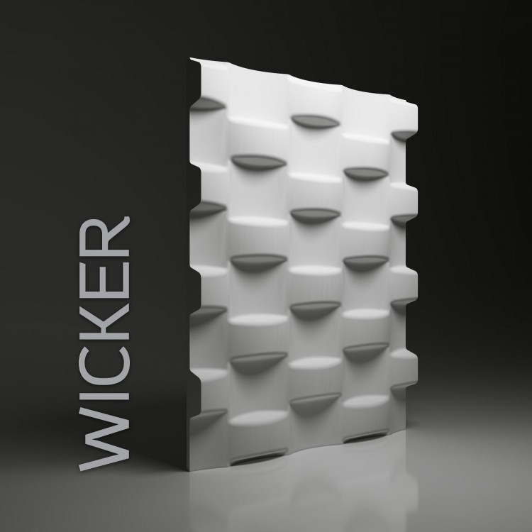 Wicker DUNES panel ścienny 3D