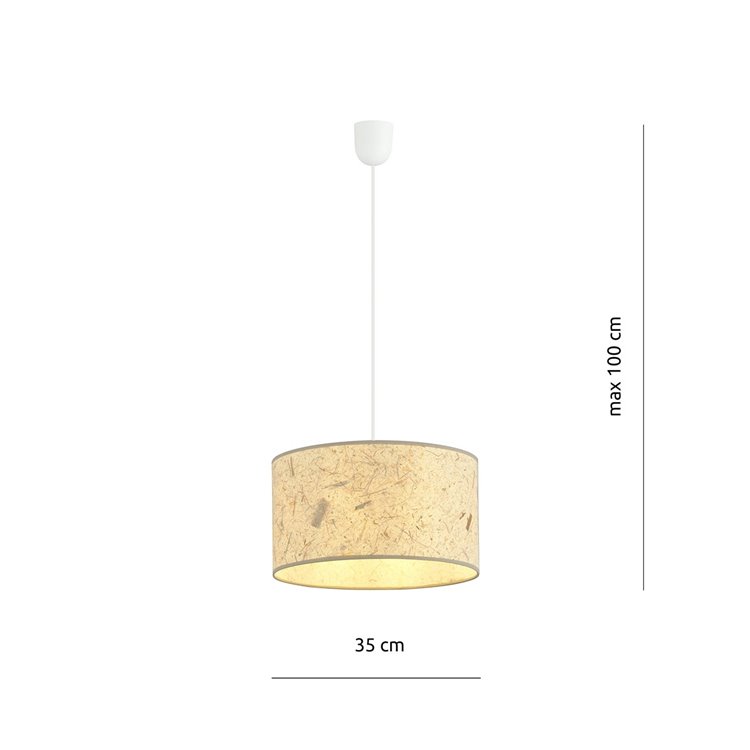 ASTON 1 CORK EMIBIG Lampa wisząca