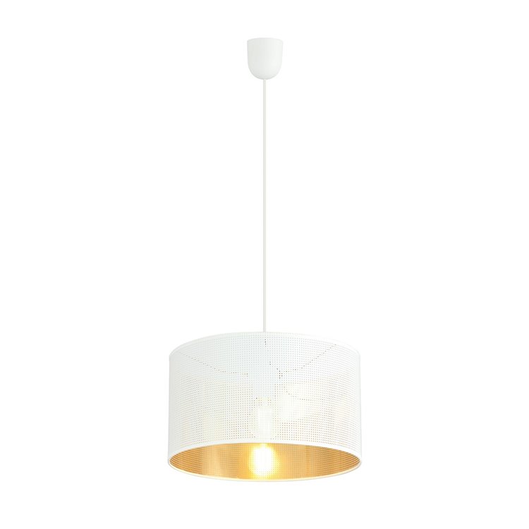 ASTON 1 WHITE/GOLD EMIBIG Lampa wisząca