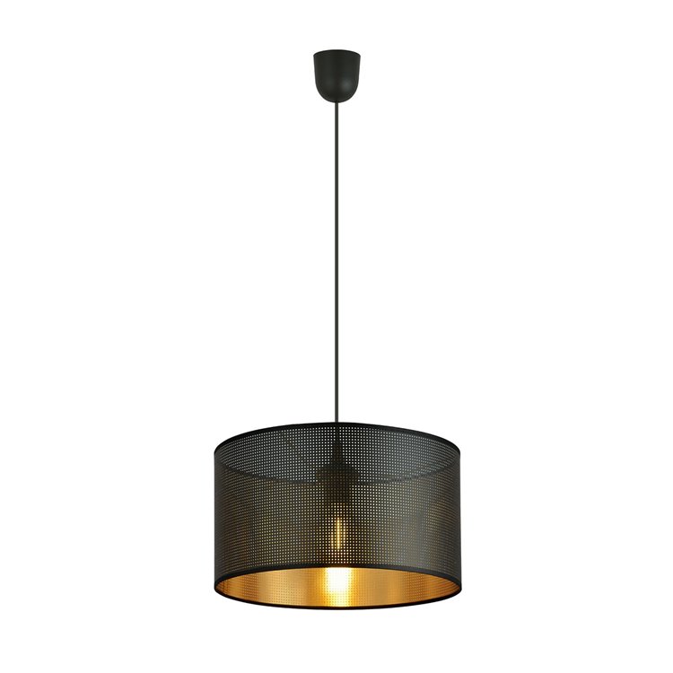 ASTON 1 BLACK/GOLD EMIBIG Lampa wisząca