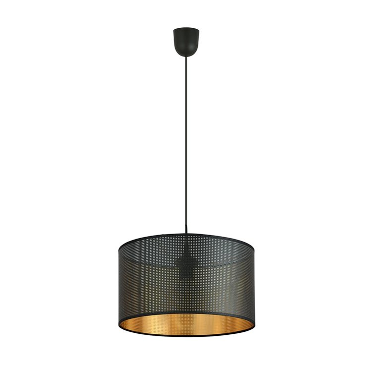 ASTON 1 BLACK/GOLD EMIBIG Lampa wisząca