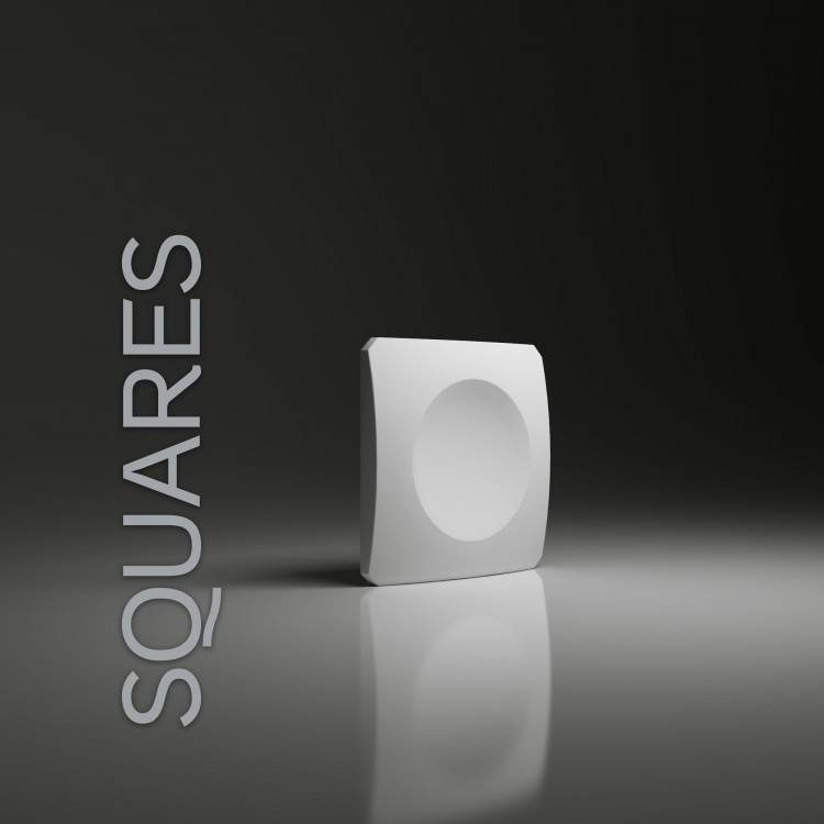 Squares DUNES panel ścienny 3D