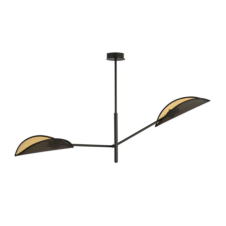 VENE 2 BLACK/GOLD EMIBIG Lampa sufitowa