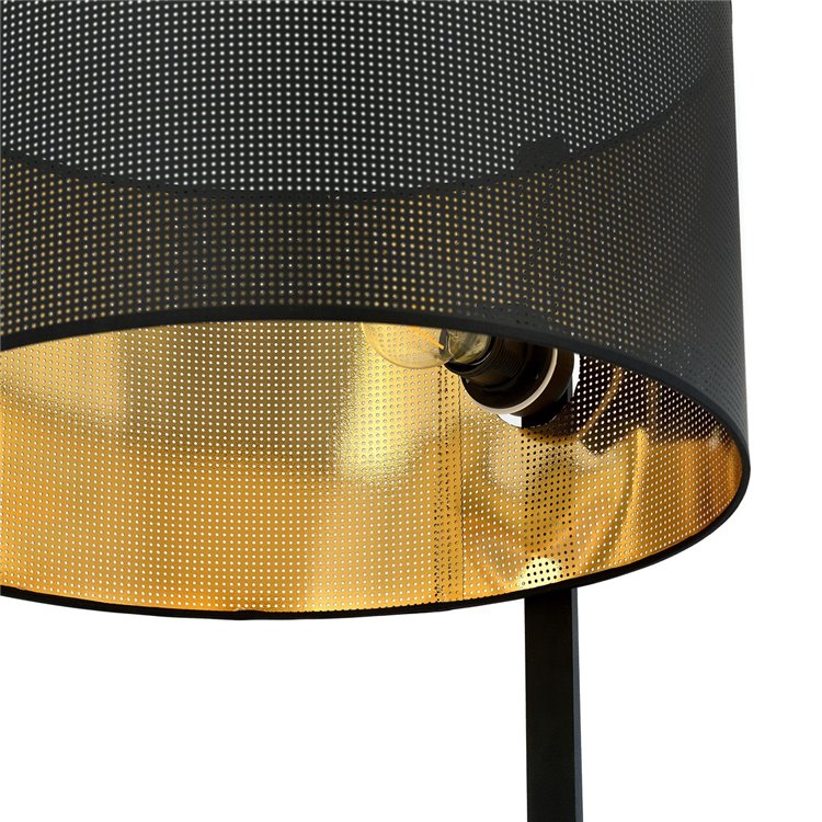 ESTRELLA LP1 BLACK/GOLD EMIBIG Lampa podłogowa