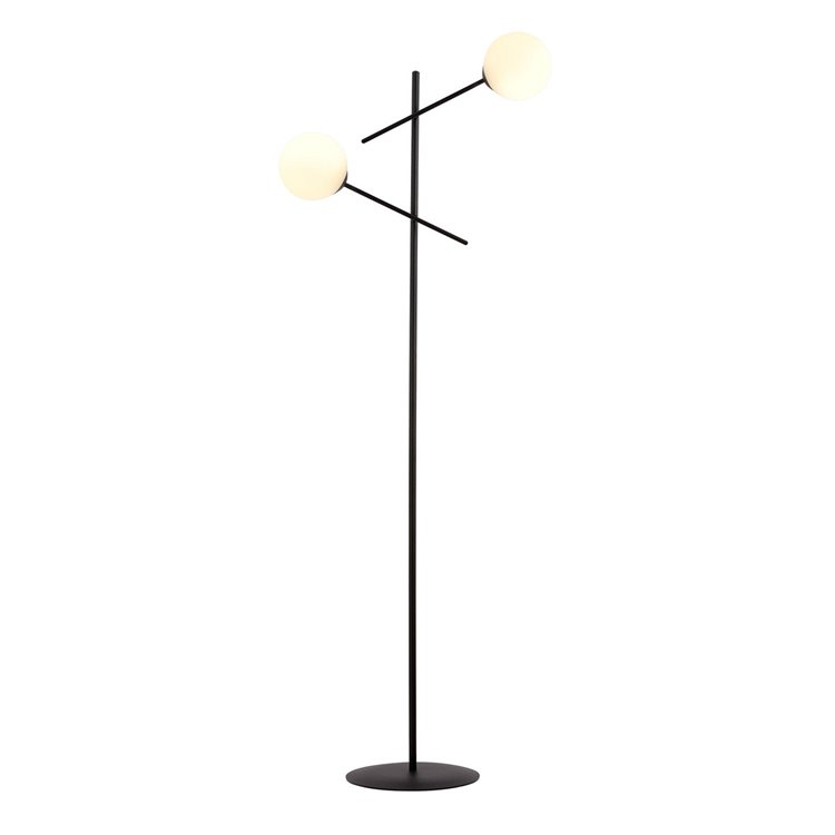 LINEAR LP2 BLACK/OPAL EMIBIG Lampa podłogowa