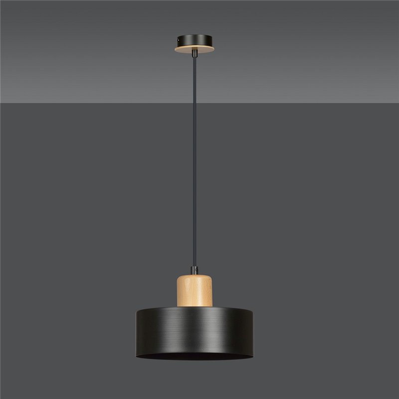 TORIN 1 BLACK EMIBIG Lampa wisząca TORIN 1 BLACK EMIBIG Lampa wisząca