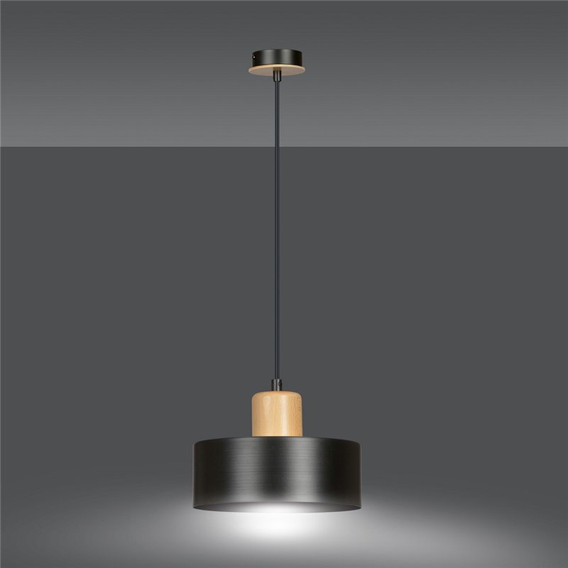 TORIN 1 BLACK EMIBIG Lampa wisząca TORIN 1 BLACK EMIBIG Lampa wisząca