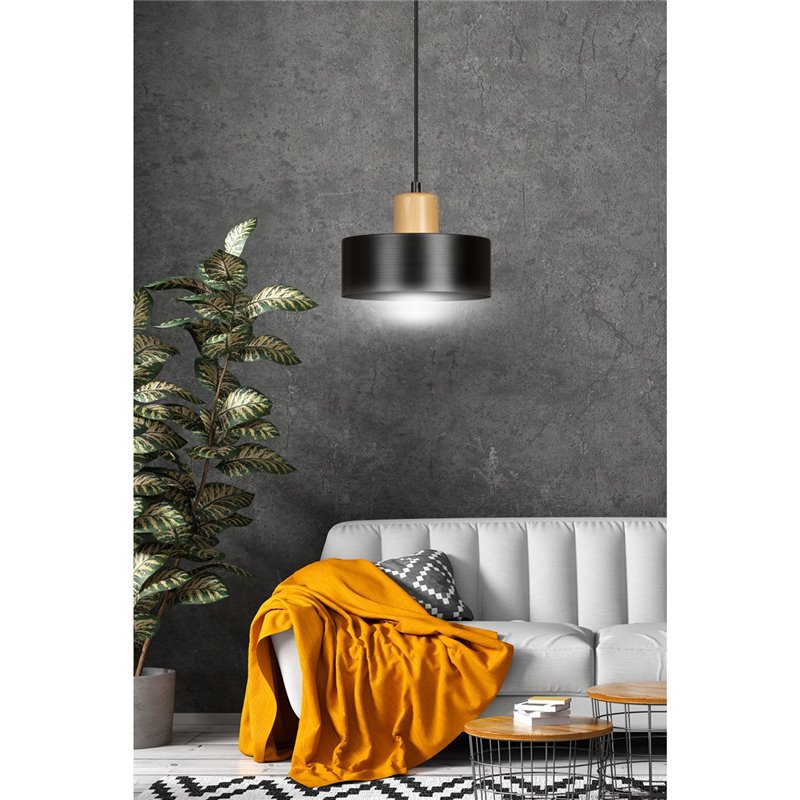 TORIN 1 BLACK EMIBIG Lampa wisząca TORIN 1 BLACK EMIBIG Lampa wisząca
