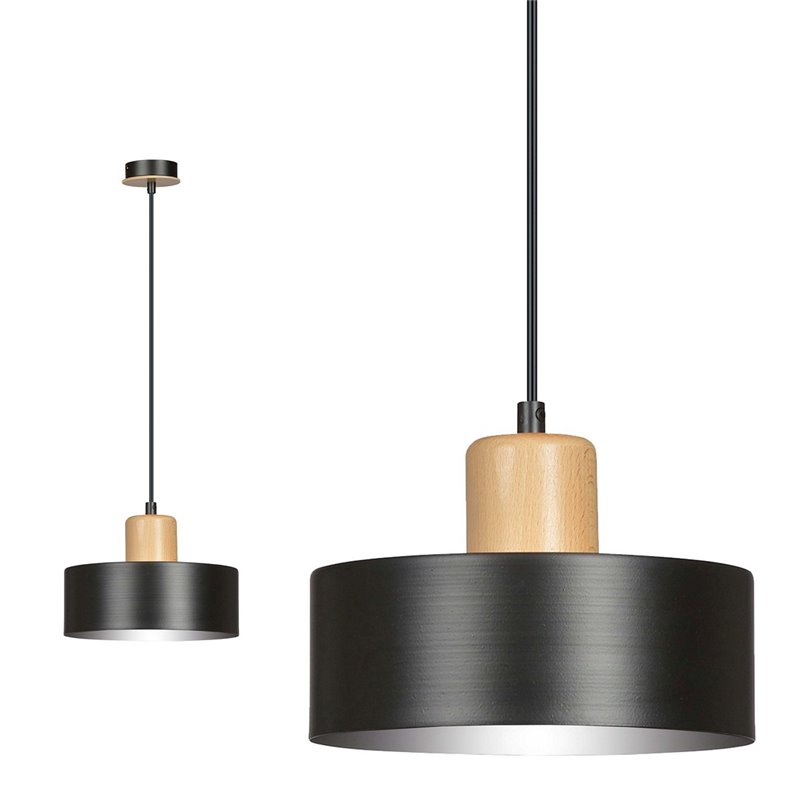 TORIN 1 BLACK EMIBIG Lampa wisząca TORIN 1 BLACK EMIBIG Lampa wisząca