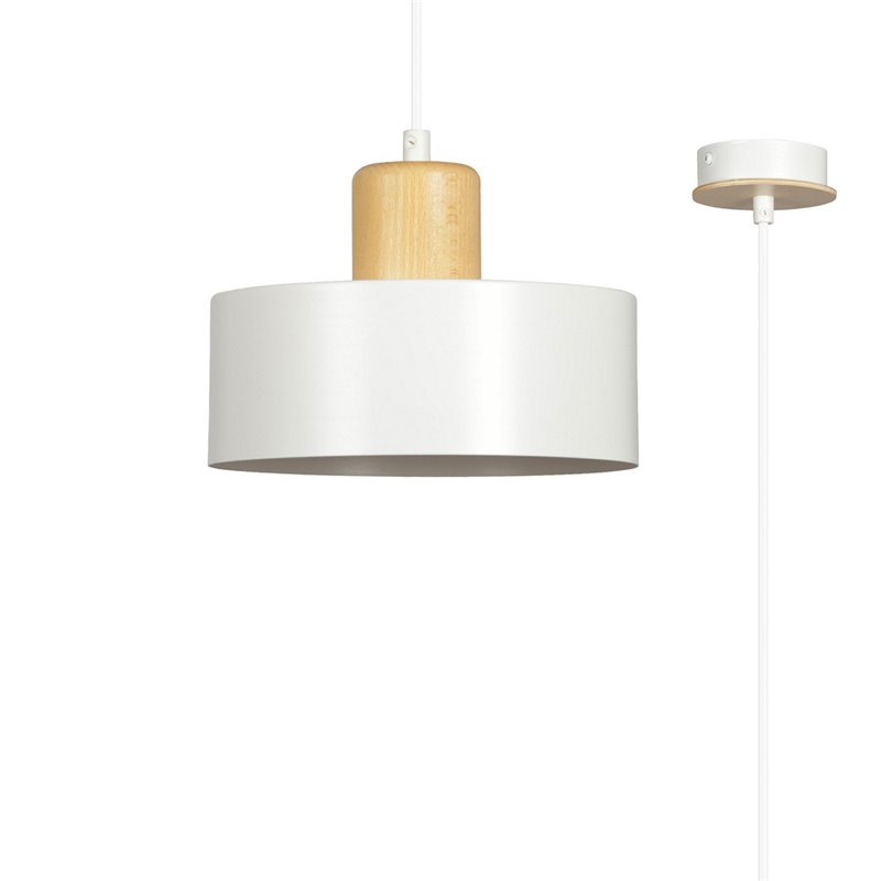TORIN 1 WHITE EMIBIG Lampa wisząca TORIN 1 WHITE EMIBIG Lampa wisząca