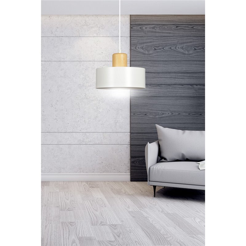 TORIN 1 WHITE EMIBIG Lampa wisząca TORIN 1 WHITE EMIBIG Lampa wisząca