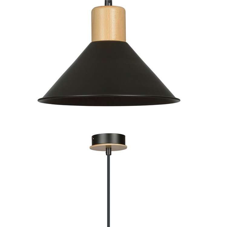 ROWEN 1 BLACK EMIBIG Lampa wisząca